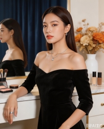 AI 杂志风高端人像教程：做小红书封面与美妆产品配图的通用提示词
