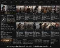 AI字体与风格图片提示词：生成风格图片