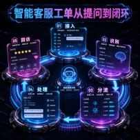 一条提示词做出赛博朋克科普图，科技感直接拉满