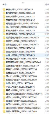 网络小说全流派指令大礼包：基于 DeepSeek 的网文核心题材生成方法论。