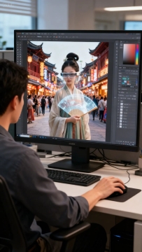 即梦生图提示词合集-用一张原图生成多视角屏幕效果