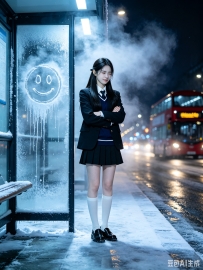 AI 电影级夜景人像教程：做小红书封面与情绪海报的通用街拍提示词